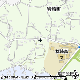 鹿児島県枕崎市岩崎町35周辺の地図