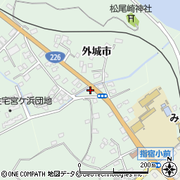 鹿児島県指宿市西方6745周辺の地図