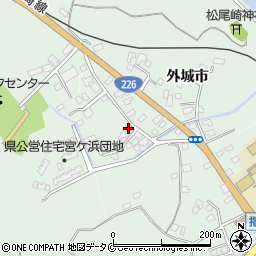 鹿児島県指宿市外城市7098周辺の地図