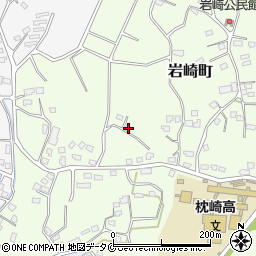 鹿児島県枕崎市岩崎町205周辺の地図