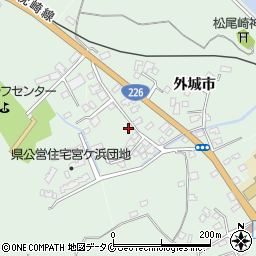 鹿児島県指宿市外城市7097周辺の地図