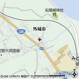 鹿児島県指宿市西方6845周辺の地図