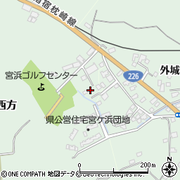 鹿児島県指宿市西方7112周辺の地図