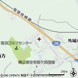 鹿児島県指宿市西方7064-2周辺の地図
