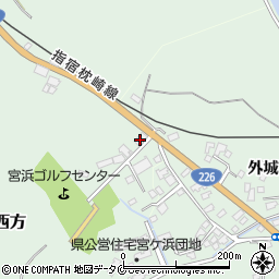 鹿児島県指宿市西方7081周辺の地図