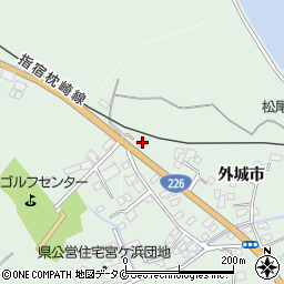 鹿児島県指宿市西方6907周辺の地図