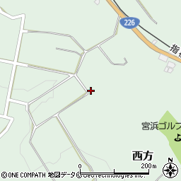 鹿児島県指宿市西方7175周辺の地図