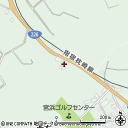 鹿児島県指宿市西方7052周辺の地図