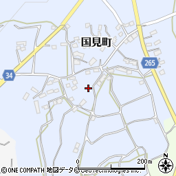 鹿児島県枕崎市国見町192周辺の地図