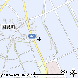 鹿児島県枕崎市国見町257周辺の地図