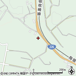 鹿児島県指宿市西方7347周辺の地図