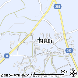 鹿児島県枕崎市国見町407周辺の地図