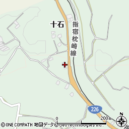 鹿児島県指宿市西方7353周辺の地図