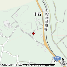 鹿児島県指宿市西方7355周辺の地図