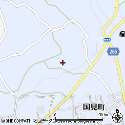 鹿児島県枕崎市国見町581周辺の地図