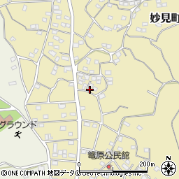 鹿児島県枕崎市妙見町375周辺の地図
