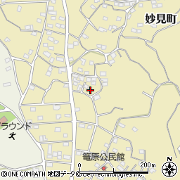 鹿児島県枕崎市妙見町374周辺の地図