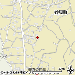 鹿児島県枕崎市妙見町401周辺の地図