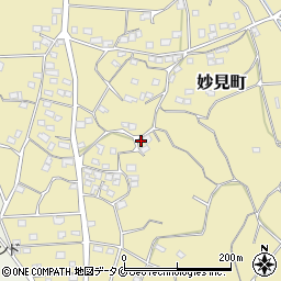鹿児島県枕崎市妙見町407周辺の地図