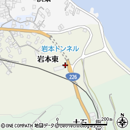 鹿児島県指宿市岩本東231周辺の地図