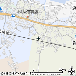 鹿児島県指宿市岩本東362周辺の地図