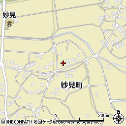 鹿児島県枕崎市妙見町605周辺の地図