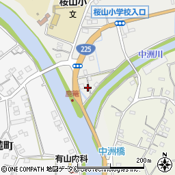 鹿児島県枕崎市桜山町16周辺の地図