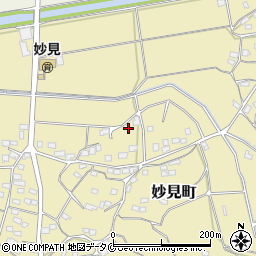 鹿児島県枕崎市妙見町615周辺の地図