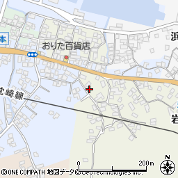 鹿児島県指宿市岩本東353-3周辺の地図