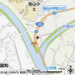 鹿児島県枕崎市桜山町14周辺の地図