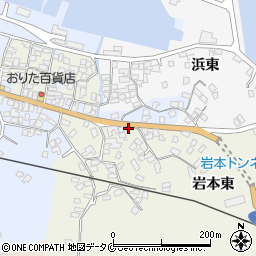 鹿児島県指宿市岩本東343周辺の地図