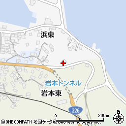 鹿児島県指宿市浜東176周辺の地図