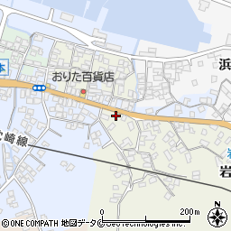 鹿児島県指宿市岩本東349周辺の地図