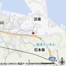 鹿児島県指宿市浜東142周辺の地図