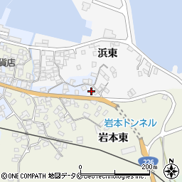 鹿児島県指宿市浜東143周辺の地図