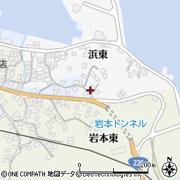 鹿児島県指宿市浜東181周辺の地図