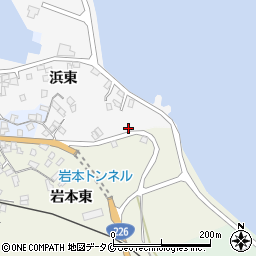 鹿児島県指宿市浜東207周辺の地図