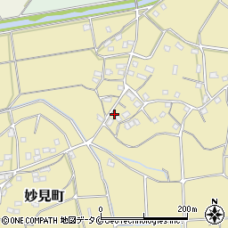 鹿児島県枕崎市妙見町836周辺の地図