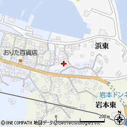 鹿児島県指宿市浜東131周辺の地図