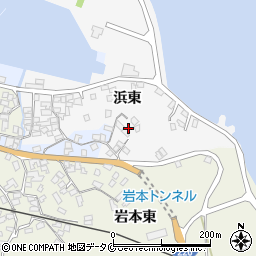 鹿児島県指宿市浜東179周辺の地図