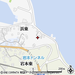 鹿児島県指宿市浜東172周辺の地図