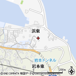 鹿児島県指宿市浜東178周辺の地図