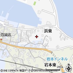 鹿児島県指宿市浜東145周辺の地図
