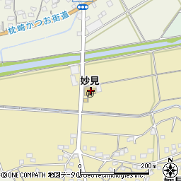 鹿児島県枕崎市妙見町751周辺の地図