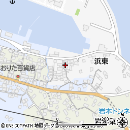 鹿児島県指宿市浜東155周辺の地図