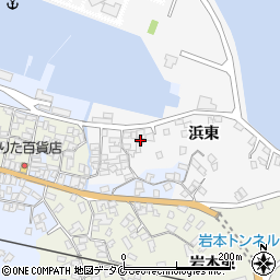 鹿児島県指宿市浜東156周辺の地図