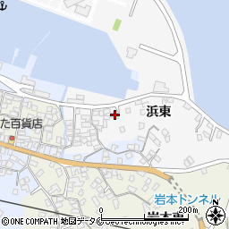 鹿児島県指宿市浜東153周辺の地図