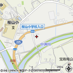 鹿児島県枕崎市桜山町64周辺の地図
