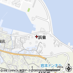 鹿児島県指宿市浜東158周辺の地図