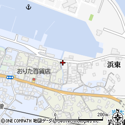 鹿児島県指宿市浜東125周辺の地図